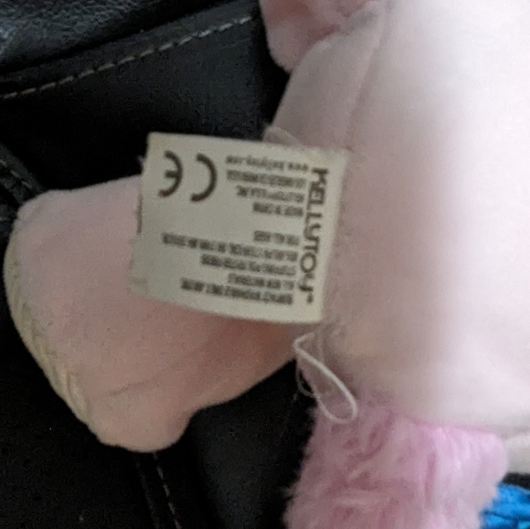 Baby stuffed toys with rattles and tactile areas. Kelly Toys and Lamaze. - Picture 5 of 6